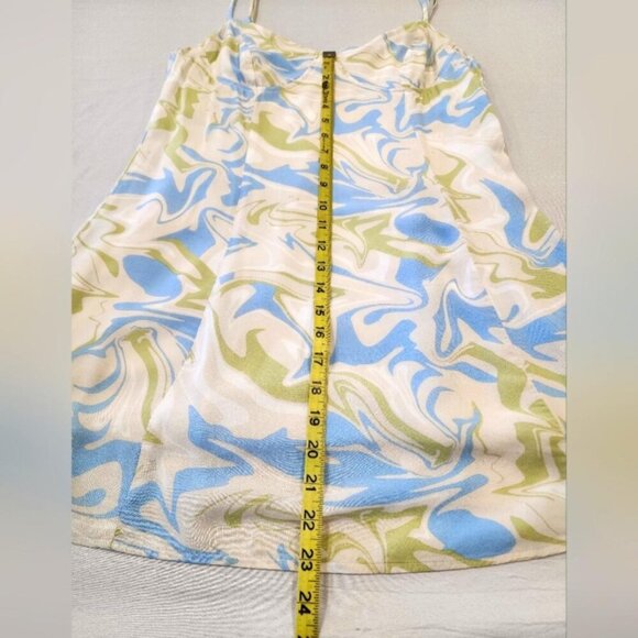 La Hearts PacSun Women's Sweatheart Swirl Print Dress Lined, Size MD - Picture 7 of 8